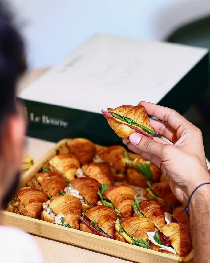 Box of croissants